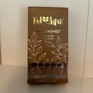 Red Aspen Nail Dashes - Hermione’s Harvest Bouquet